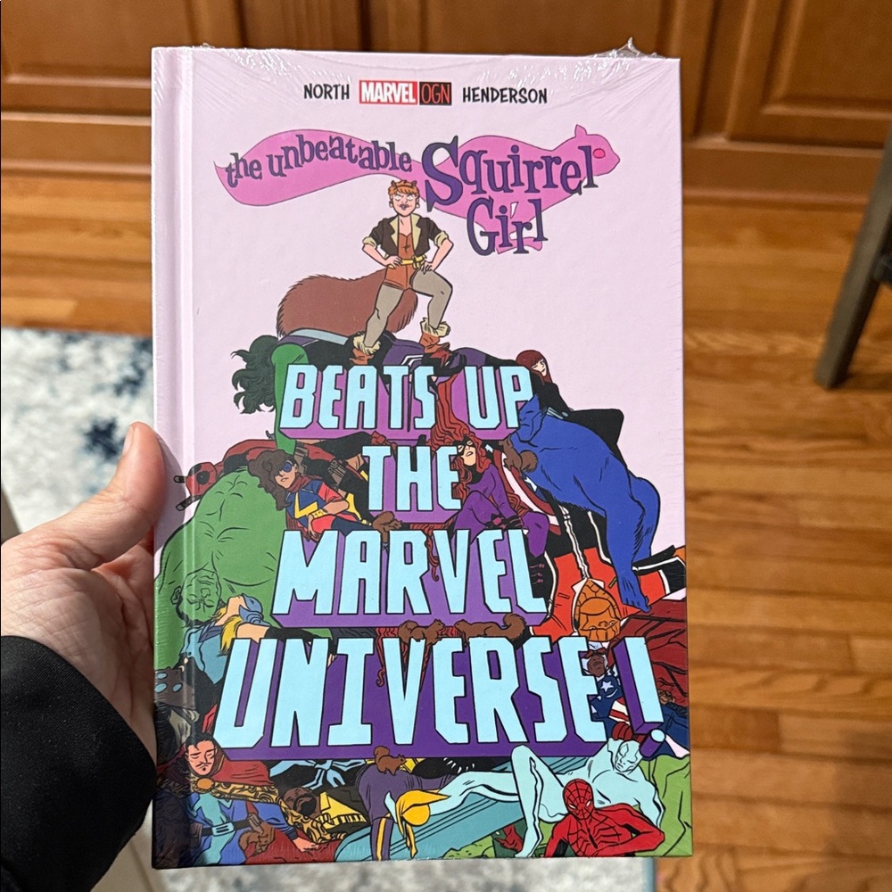 Marvel Squirrel Girl Beats Up the Universe Comic - Pink and Multicolor